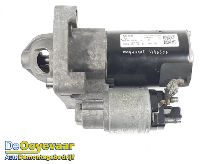 Gebruikte Startmotor Peugeot 208 I (CA/CC/CK/CL) 1.2 12V e-THP PureTech 110 Prijs € 15,00 Margeregeling aangeboden door Autodemontagebedrijf De Ooyevaar