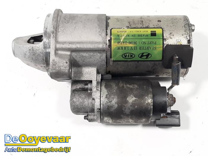 Gebruikte Startmotor Hyundai i40 CW (VFC) 1.7 CRDi 16V Prijs € 29,99 Margeregeling aangeboden door Autodemontagebedrijf De Ooyevaar