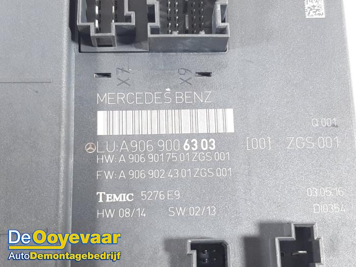 Module Bodycontrol van een Mercedes-Benz Sprinter 3,5t (906.63) 316 CDI 16V 2016