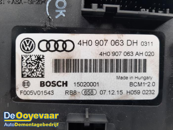 Computer Body Control van een Audi A6 (C7) 3.0 TDI V6 24V 2016