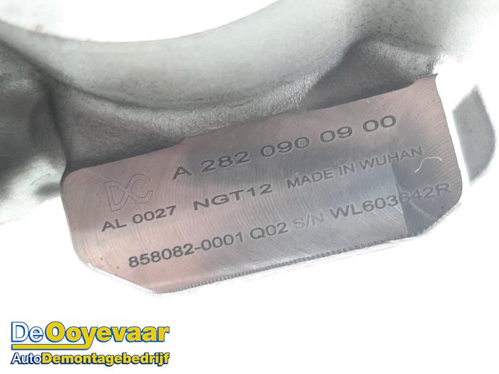 Turbo van een Mercedes-Benz A (177.0) 1.3 A-180 Turbo 16V 2021