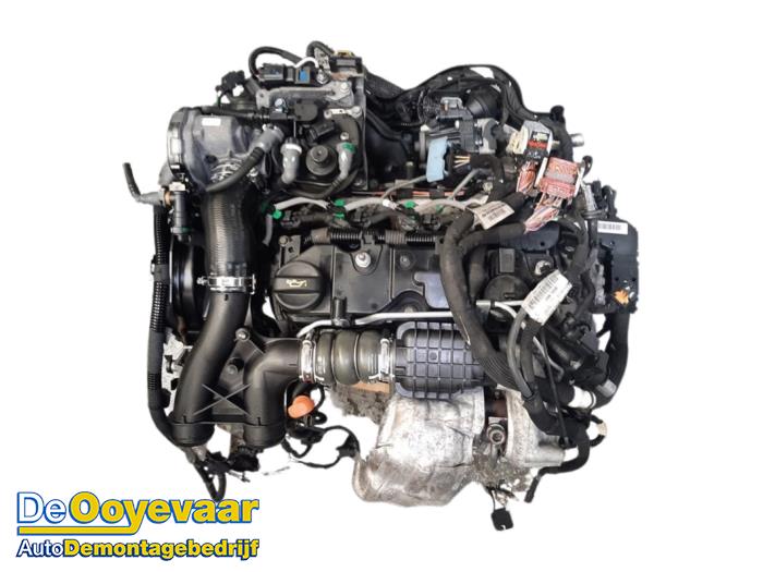Motor van een Peugeot 208 I (CA/CC/CK/CL) 1.4 HDi 2012