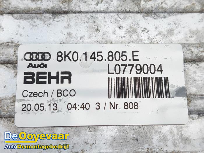 Intercooler van een Audi A6 (C7) 3.0 TDI V6 24V Quattro 2014