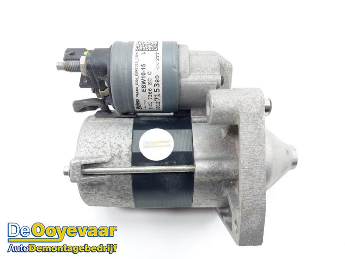 Gebruikte Startmotor Peugeot 208 II (UB/UH/UP) 1.2 Vti 12V PureTech 75 Prijs € 19,99 Margeregeling aangeboden door Autodemontagebedrijf De Ooyevaar