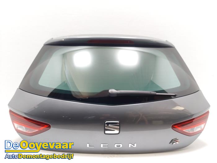 Achterklep van een Seat Leon (5FB) 1.4 TSI Ecomotive 16V 2013