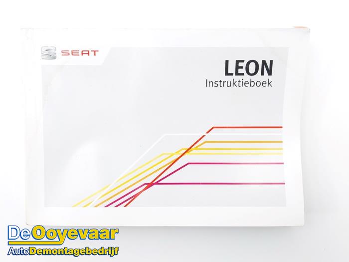 Instructie Boekje van een Seat Leon (5FB) 1.4 TSI Ecomotive 16V 2013