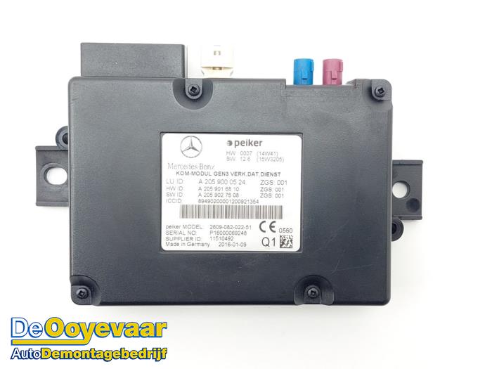 Gebruikte Module Telefoon Mercedes S AMG (A217) 5.5 S-63 AMG V8 32V Biturbo 4-Matic Prijs € 19,99 Margeregeling aangeboden door Autodemontagebedrijf De Ooyevaar