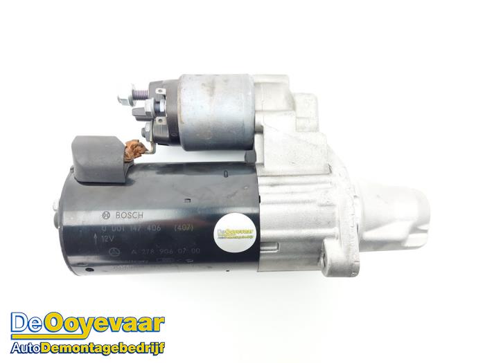 Startmotor van een Mercedes-AMG S AMG (A217) 5.5 S-63 AMG V8 32V Biturbo 4-Matic 2016