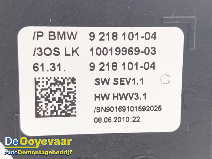 Selectiehendel automaat van een BMW 5 serie Gran Turismo (F07) 550i xDrive V8 32V TwinPower Turbo 2010