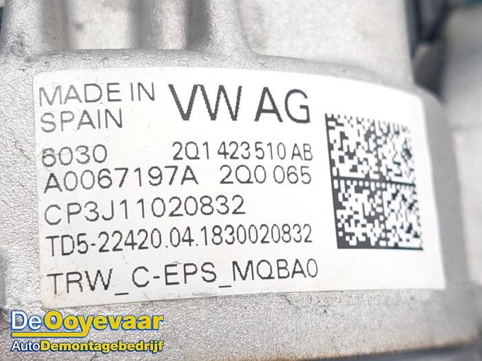 Stuurbekrachtiging Elektrisch van een Volkswagen Polo VI (AW1) 1.0 TSI 12V 2018