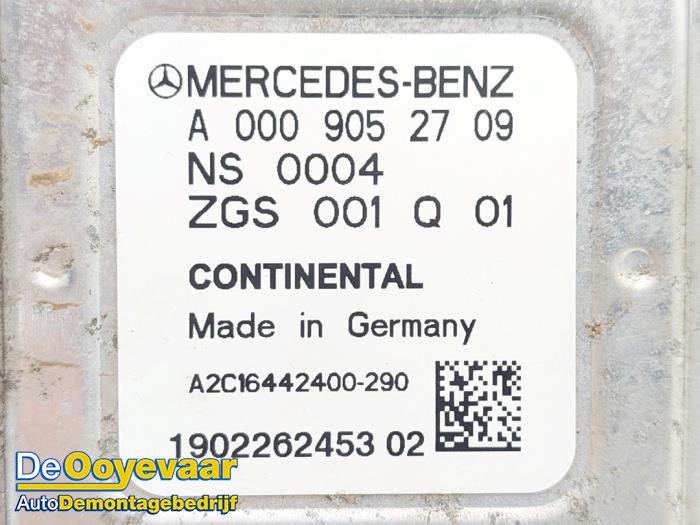 Nox sensor van een Mercedes-Benz Vito (447.6) 2.2 116 CDI 16V 2019