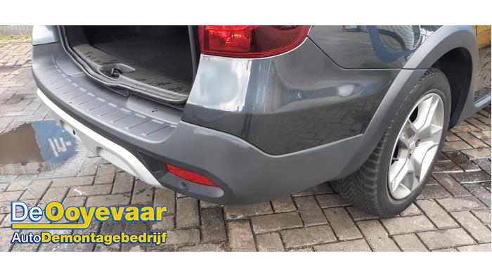 Achterbumper van een Dacia Logan MCV II/Sandero Wagon (7S) 0.9 TCE 12V 2019