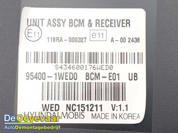 Computer Body Control van een Kia Rio III (UB) 1.2 CVVT 16V 2015