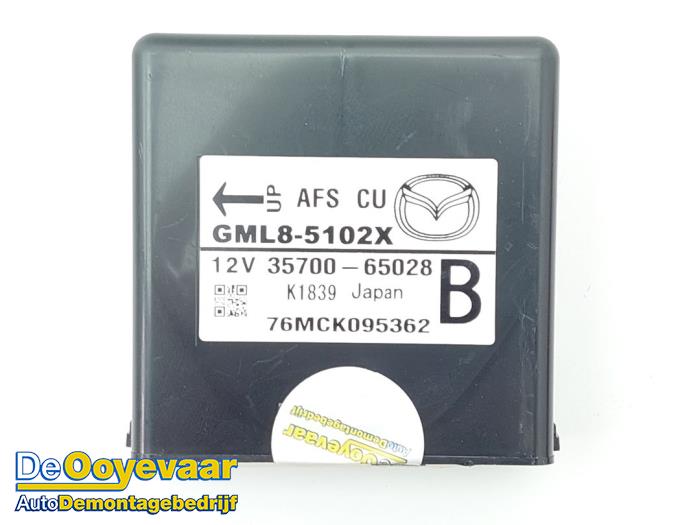 Computer Verlichting van een Mazda 6 (GJ/GH/GL) 2.0 SkyActiv-G 165 16V 2017