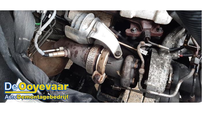 Motor van een Mercedes-Benz Sprinter 3t (906.61) 210 CDI 16V 2016