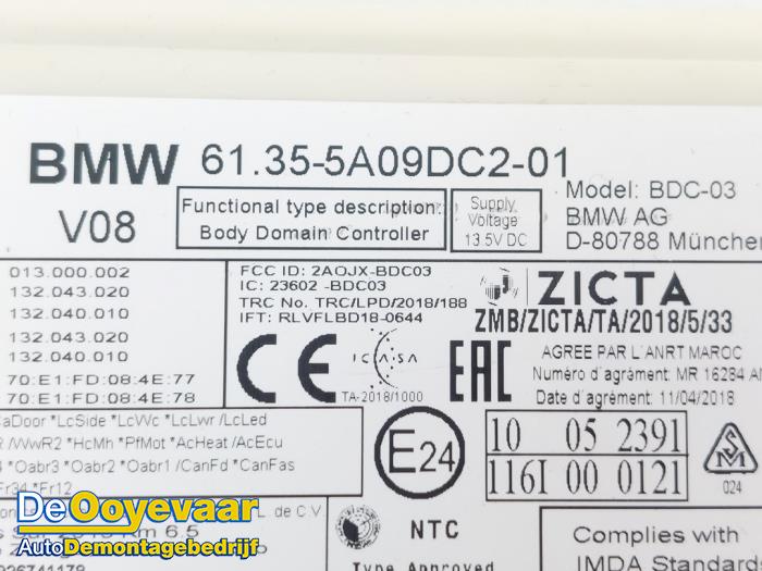 Computer Body Control van een BMW X7 M50d xDrive 3.0 24V 2019