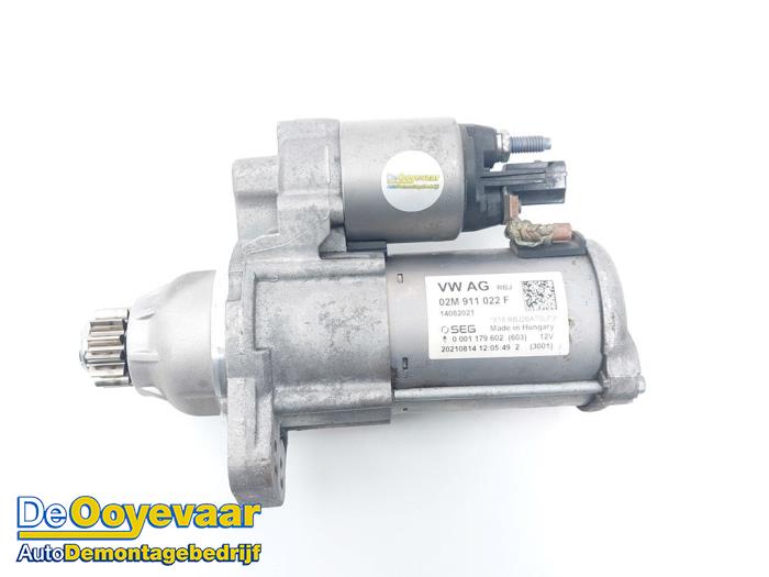 Gebruikte Startmotor Volkswagen Golf VIII (CD1) 1.0 TSI 12V Prijs € 9,99 Margeregeling aangeboden door Autodemontagebedrijf De Ooyevaar