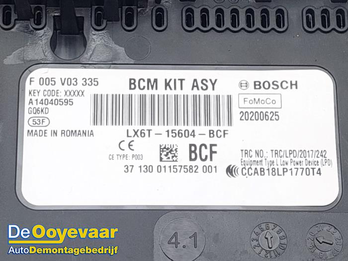 Computer Body Control van een Ford Kuga III (DFK) 2.5 PHEV 16V 2021