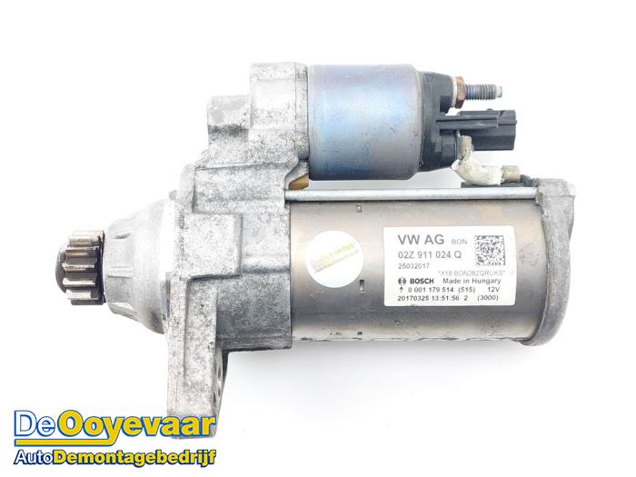 Gebruikte Startmotor Seat Leon ST (5FF) 1.4 TSI ACT 16V Prijs € 9,99 Margeregeling aangeboden door Autodemontagebedrijf De Ooyevaar