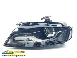 Gebruikte Linker Koplamp Audi S4 Avant (B8) 3.0 TFSI V6 24V Prijs € 299,99 Margeregeling aangeboden door Autodemontagebedrijf De Ooyevaar
