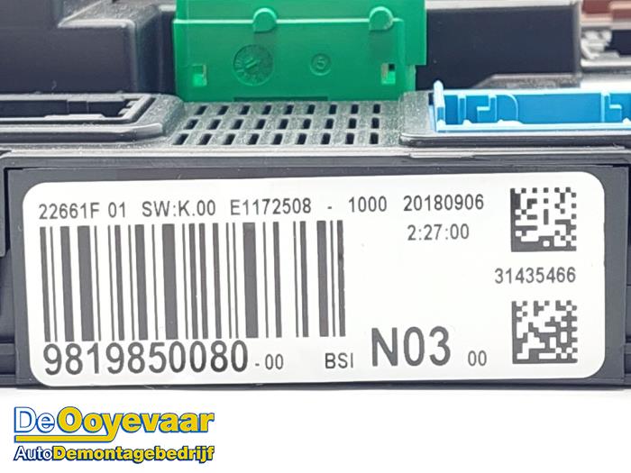 Computer Body Control van een Peugeot 208 I (CA/CC/CK/CL) 1.2 Vti 12V PureTech 2018