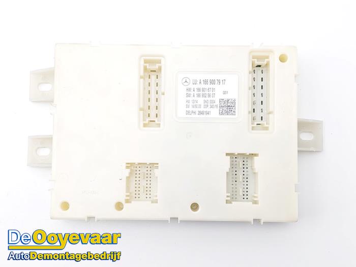 Gebruikte Module Bodycontrol Mercedes GLE (W166) 250d 2.0 Prijs € 149,99 Margeregeling aangeboden door Autodemontagebedrijf De Ooyevaar
