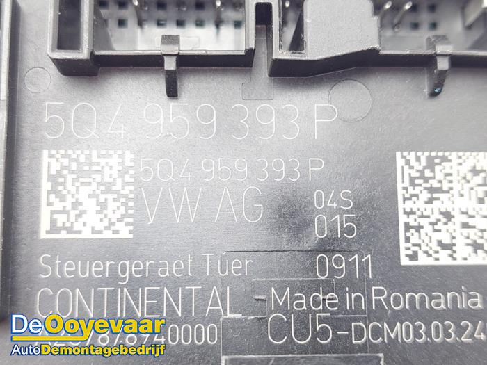 Centrale Deurvergrendelings Module van een Volkswagen Caddy Cargo V (SBA/SBH) 2.0 TDI BlueMotionTechnology 2024