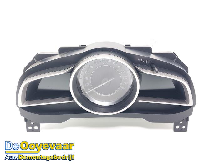 Instrumentenpaneel van een Mazda 3 (BM/BN) 2.0 SkyActiv-G 16V 2014