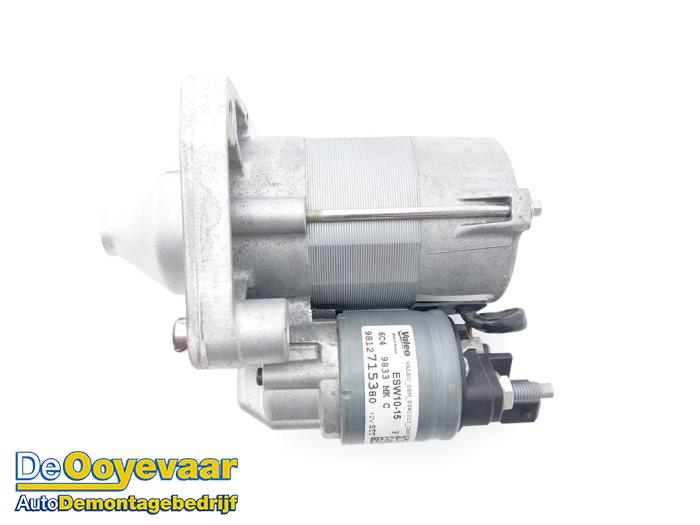 Gebruikte Startmotor Citroen C3 (SX/SW) 1.2 Vti 12V PureTech Prijs € 19,99 Margeregeling aangeboden door Autodemontagebedrijf De Ooyevaar