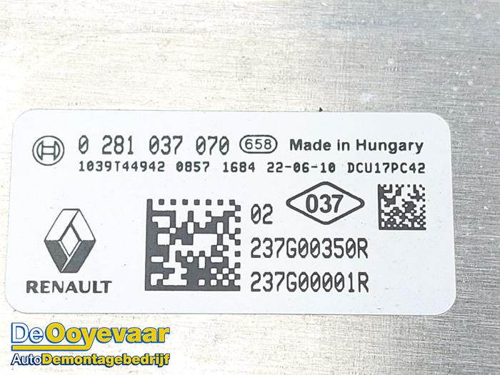 Adblue Computer van een Renault Master III (ML) 2.3 dCi 145 16V 2023