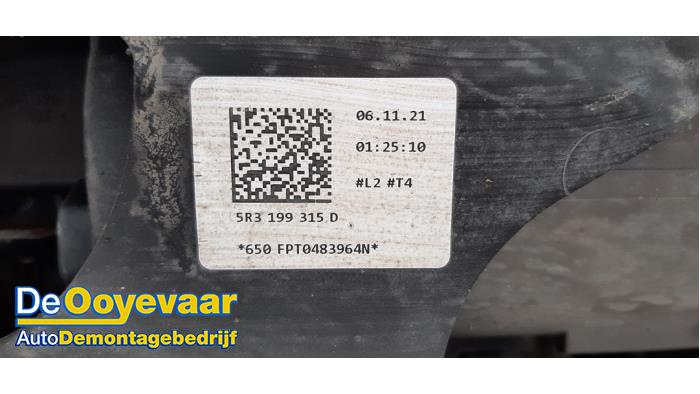 Subframe van een Volkswagen Caddy Cargo V (SBA/SBH) 2.0 TDI BlueMotionTechnology 2022