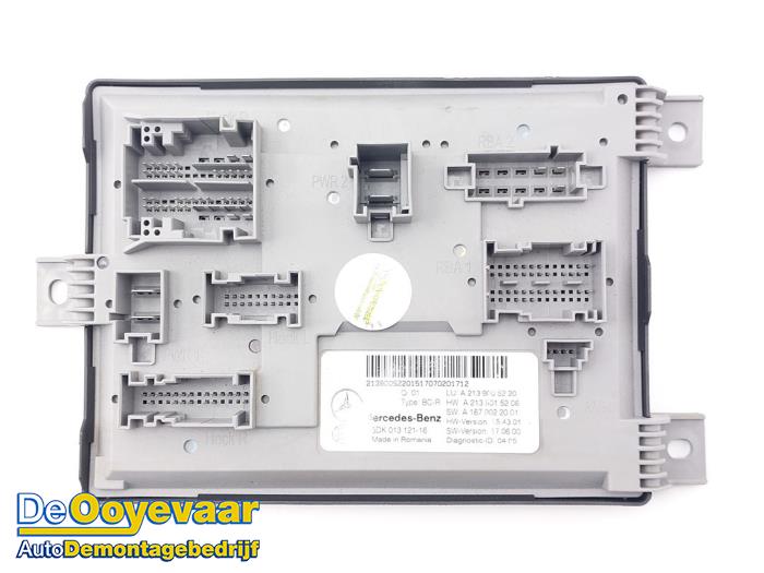 Gebruikte Sam module Mercedes E (W213) E-200d 2.0 Turbo 16V Prijs € 89,99 Margeregeling aangeboden door Autodemontagebedrijf De Ooyevaar