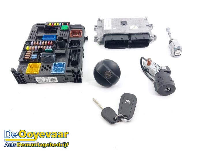 Gebruikte Kontaktslot + computer Citroen C3 (SX/SW) 1.2 Vti 12V PureTech Prijs € 225,00 Margeregeling aangeboden door Autodemontagebedrijf De Ooyevaar