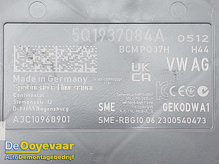 Computer Body Control van een Volkswagen T-Roc I 1.0 TSI 12V 2023