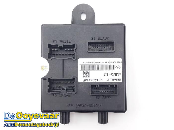 Gebruikte Module Bodycontrol Dacia Duster (SR) 1.0 TCE 100 Bi-Fuel, Eco-G 12V Prijs € 109,99 Margeregeling aangeboden door Autodemontagebedrijf De Ooyevaar