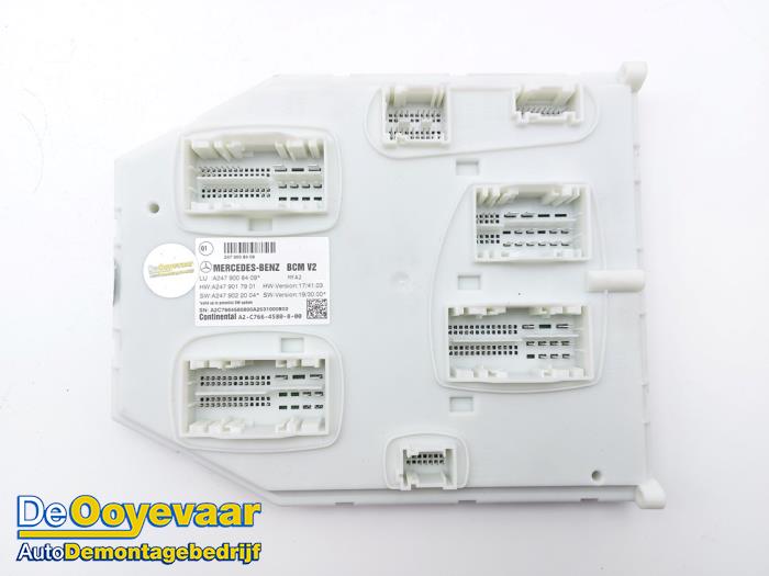 Gebruikte Bodycontrol Module Mercedes A (177.0) 1.3 A-180 Turbo 16V Prijs € 74,99 Margeregeling aangeboden door Autodemontagebedrijf De Ooyevaar