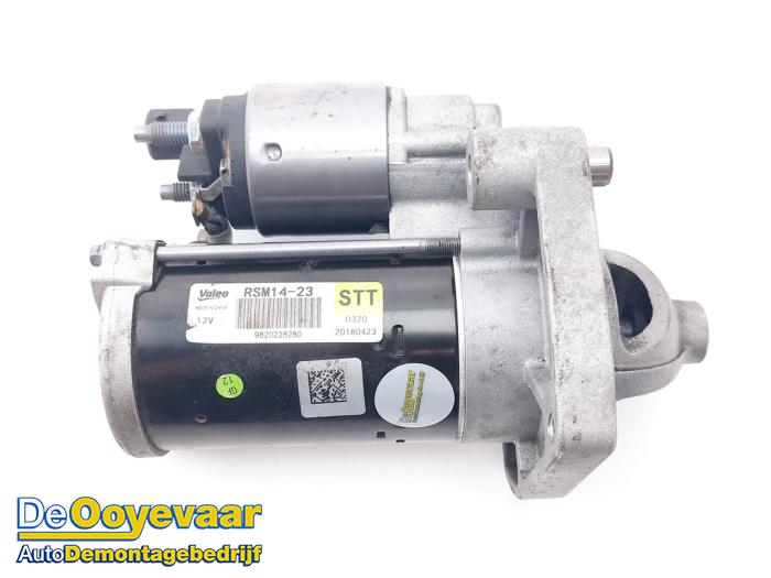 Gebruikte Startmotor Peugeot 308 (L3/L8/LB/LH/LP) 1.2 12V e-THP PureTech 130 Prijs € 25,00 Margeregeling aangeboden door Autodemontagebedrijf De Ooyevaar