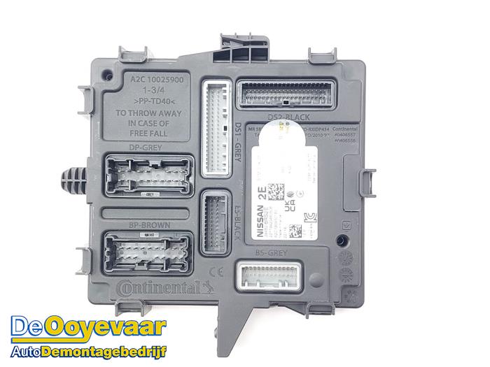 Gebruikte Computer Body Control Nissan Qashqai (J12) 1.3 DIG-T MHEV 16V Prijs € 169,99 Margeregeling aangeboden door Autodemontagebedrijf De Ooyevaar