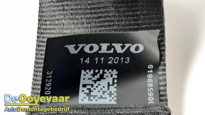 Veiligheidsgordel links-achter van een Volvo V40 (MV) 1.6 D2 2014
