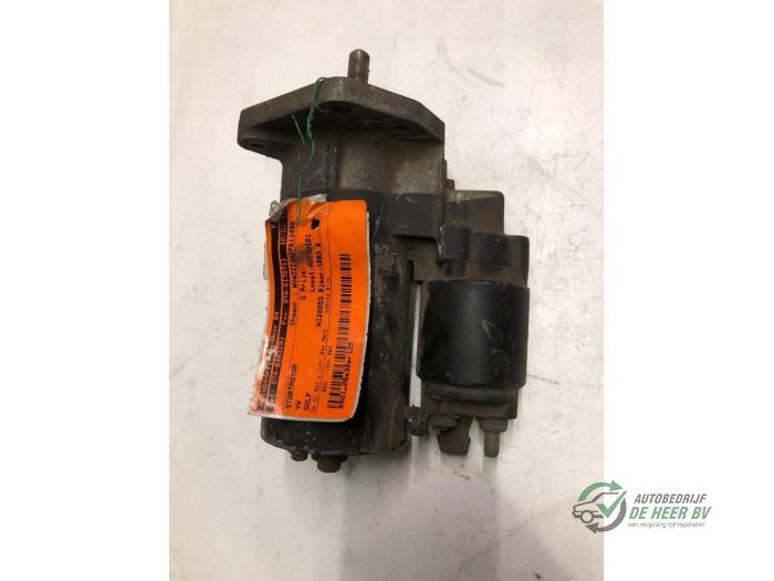 Gebruikte Startmotor Volkswagen Golf III (1H1) 1.4 CL Prijs € 40,00 Margeregeling aangeboden door Autobedrijf de Heer B.V.