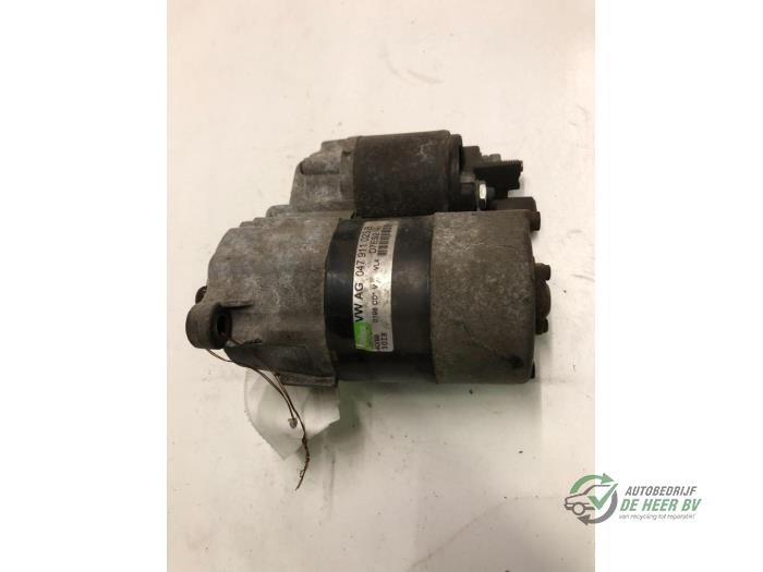 Gebruikte Startmotor Volkswagen Lupo (6X1) Prijs € 35,00 Margeregeling aangeboden door Autobedrijf de Heer B.V.