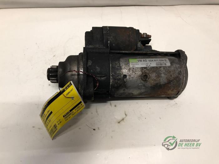 Gebruikte Startmotor Skoda Octavia Combi (1U5) Prijs € 35,00 Margeregeling aangeboden door Autobedrijf de Heer B.V.