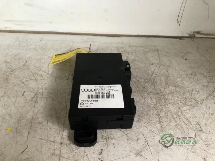 Gebruikte Cabriokap computer Audi A4 Cabriolet (B6) 2.5 TDI 24V Prijs € 75,00 Margeregeling aangeboden door Autobedrijf de Heer B.V.