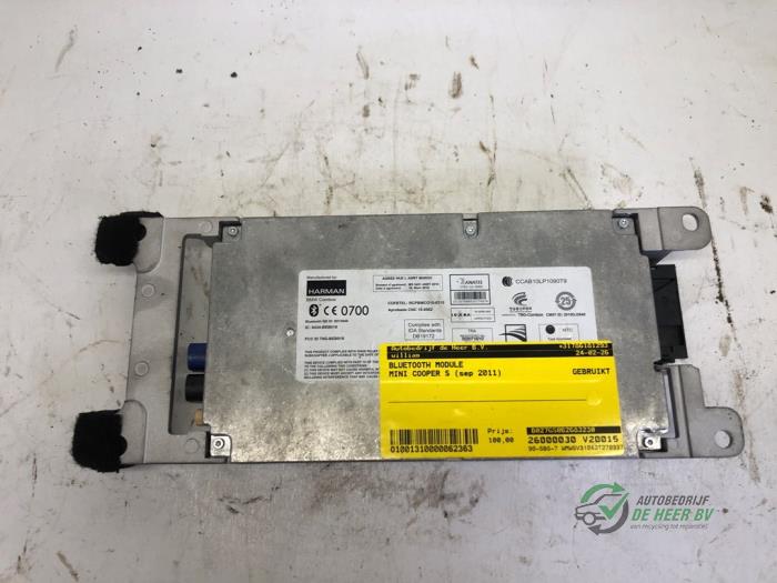 Gebruikte Bluetooth module Mini Mini (R56) 1.6 16V Cooper S Prijs € 100,00 Margeregeling aangeboden door Autobedrijf de Heer B.V.