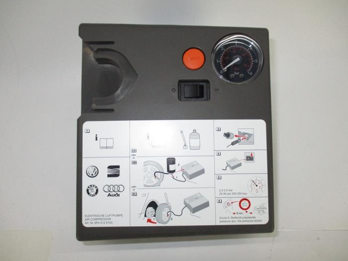 Compressor van een Volkswagen Caddy 2016