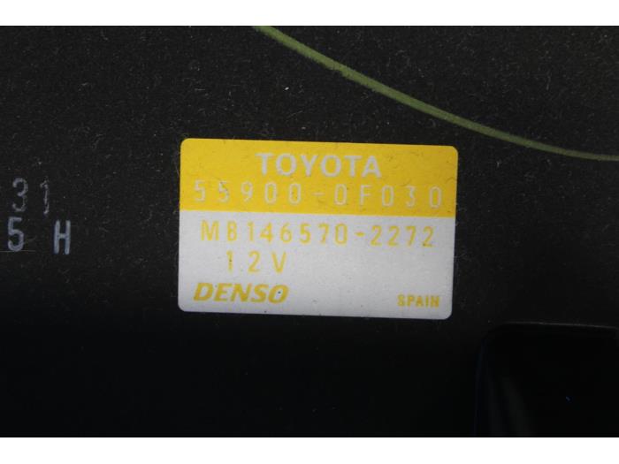 Kachel Bedieningspaneel Toyota Corolla Verso