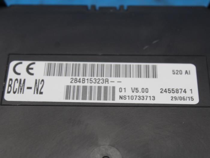 Kontaktslot + computer van een Renault Kangoo Express (FW) 1.5 dCi 75 FAP 2015