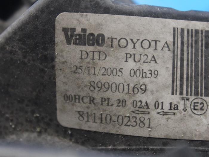 Scheinwerfer rechts Toyota Corolla 1.6 16V VVT-i - VALEO