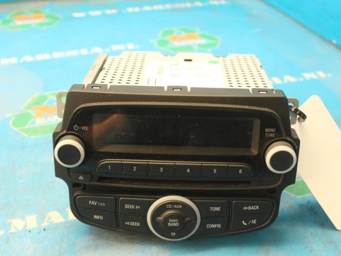 Radio CD Speler Chevrolet Spark 95368599 GM