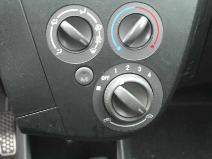 Heater control panel Daihatsu Cuore